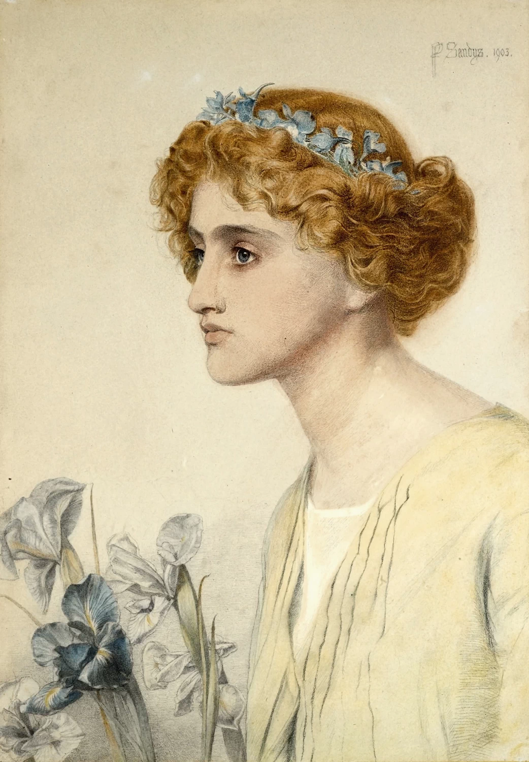 Frederick Sandys-24-Iris
